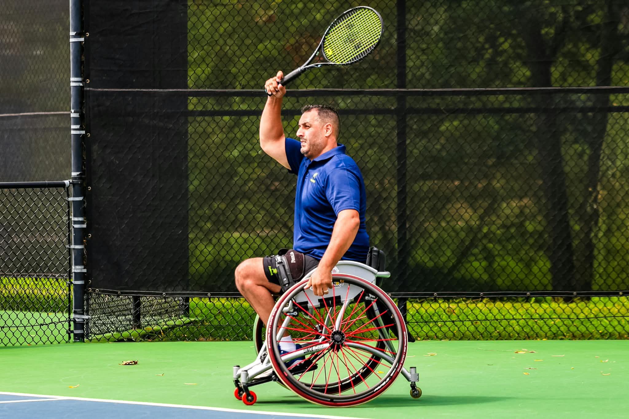 Moroccan Shot in US Last Year Becomes First Moroccan Wheelchair Tennis Player